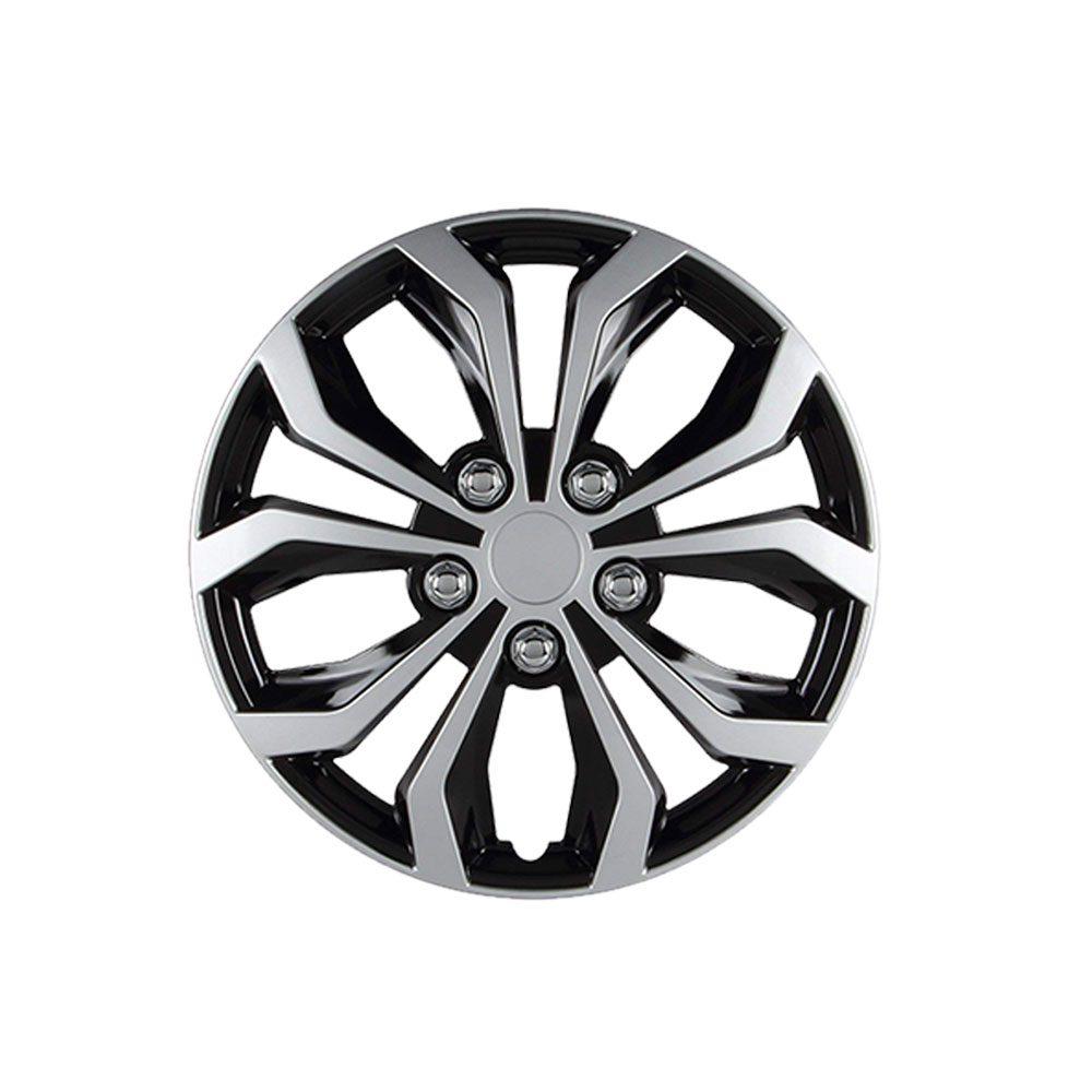 Black and Gray Double Paint Wheel Cover